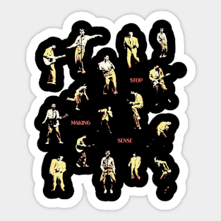 Stop Making Sense - Talking Heads Sticker